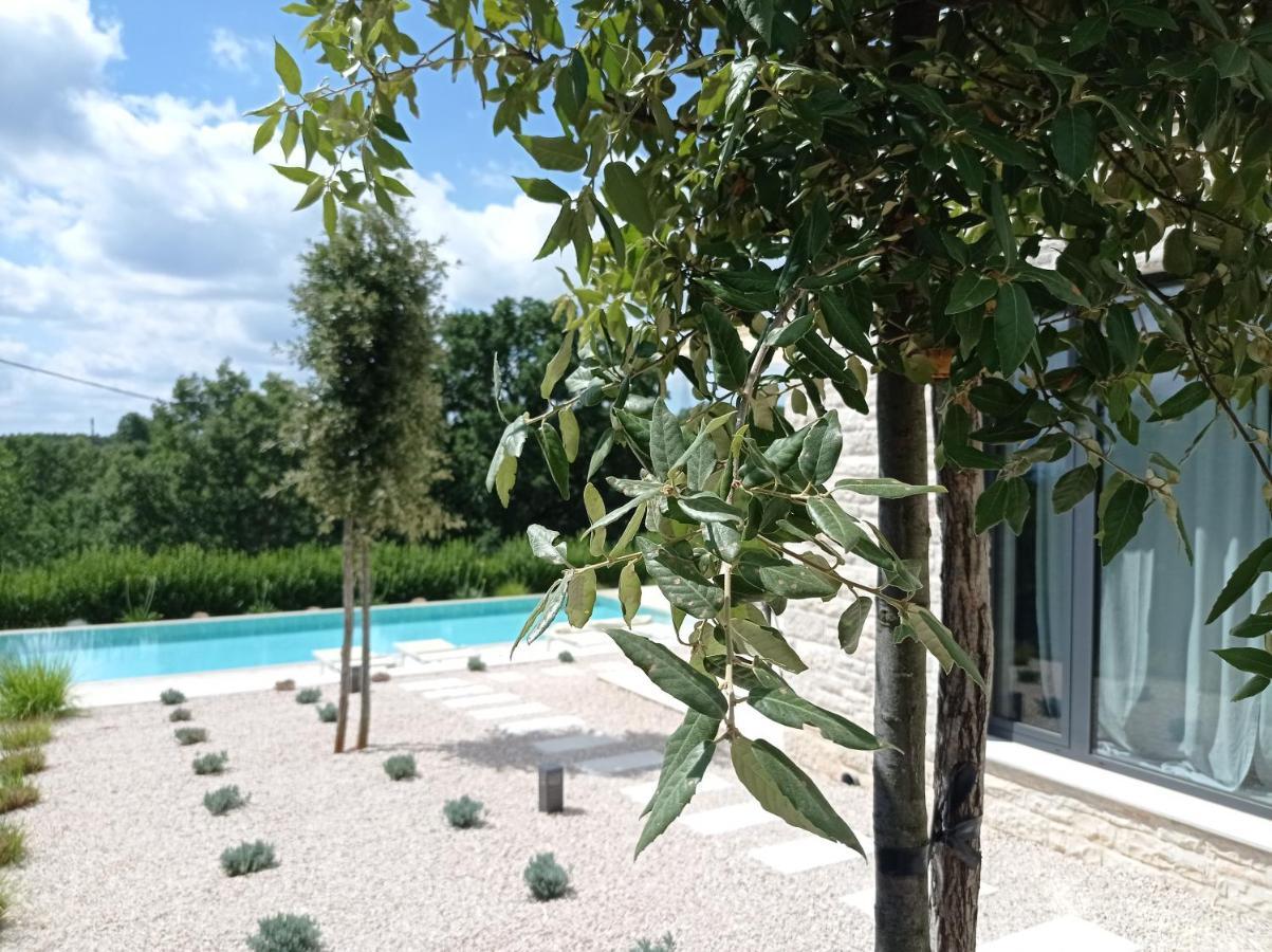 Villa Terra Histria - Boutique Stone House à Oprtalj Extérieur photo